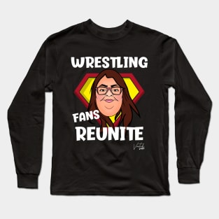 WweBritGirl Wrestling Fans Reunite Long Sleeve T-Shirt